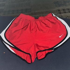 Nike Dri-Fit Red and white shorts